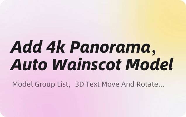 V4.0.4-Added 4k panoramas, automatic siding models and more
