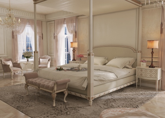 Suite hotel de lujo en París 设计渲染图